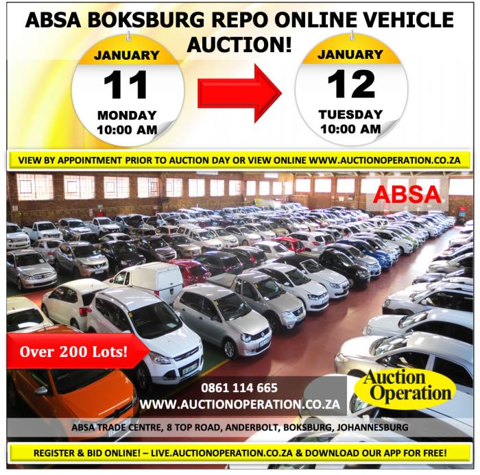 Auction Operation - ABSA BOKSBURG